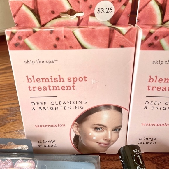 Spa Day Self Care Manicure Pedicure Eye Face Mask Bundle Beauty Lot New - Picture 2 of 9